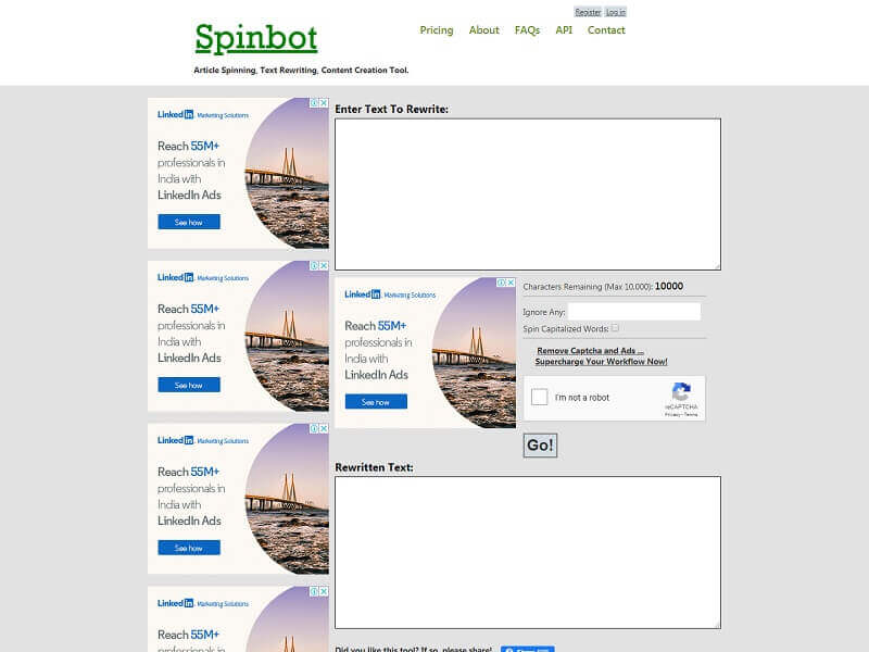 Best Article Rewriter Websites